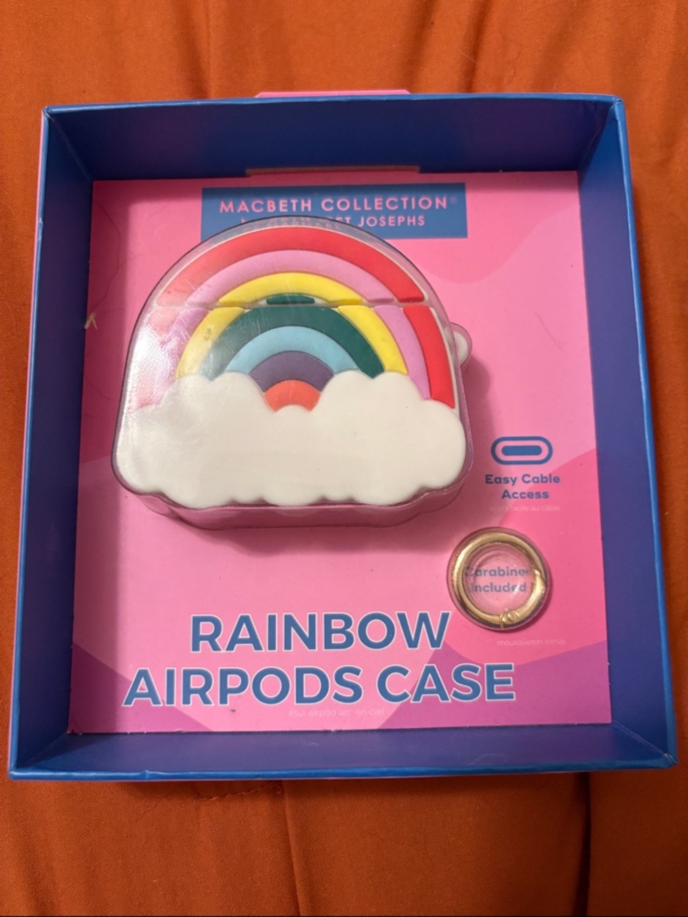 Macbeth Collection Rainbow AirPods Case - Multicolor